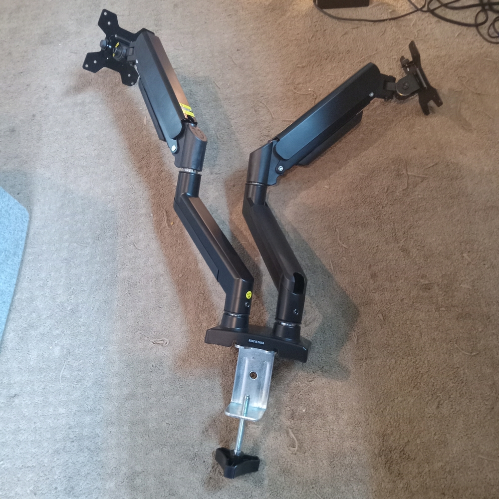 Dual Monitor Arm Desk Mount